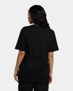 Raised By Wolves Typewriter T-Shirt Black -Mitchell & Ness Shop 02041034 YB001 womens 0040