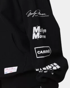 Carré X Marilyn Monroe Bold Is Beautiful Hoodie Black 11 Carré X Marilyn Monroe Bold Is Beautiful Hoodie Black -Mitchell & Ness Shop 02041061 YB001 womens 00100