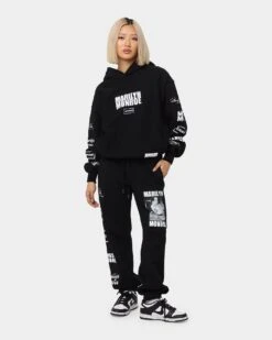 Carré X Marilyn Monroe Bold Is Beautiful Hoodie Black 4 Carré X Marilyn Monroe Bold Is Beautiful Hoodie Black -Mitchell & Ness Shop 02041061 YB001 womens 0030