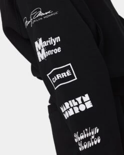 Carré X Marilyn Monroe Bold Is Beautiful Hoodie Black 10 Carré X Marilyn Monroe Bold Is Beautiful Hoodie Black -Mitchell & Ness Shop 02041061 YB001 womens 0090