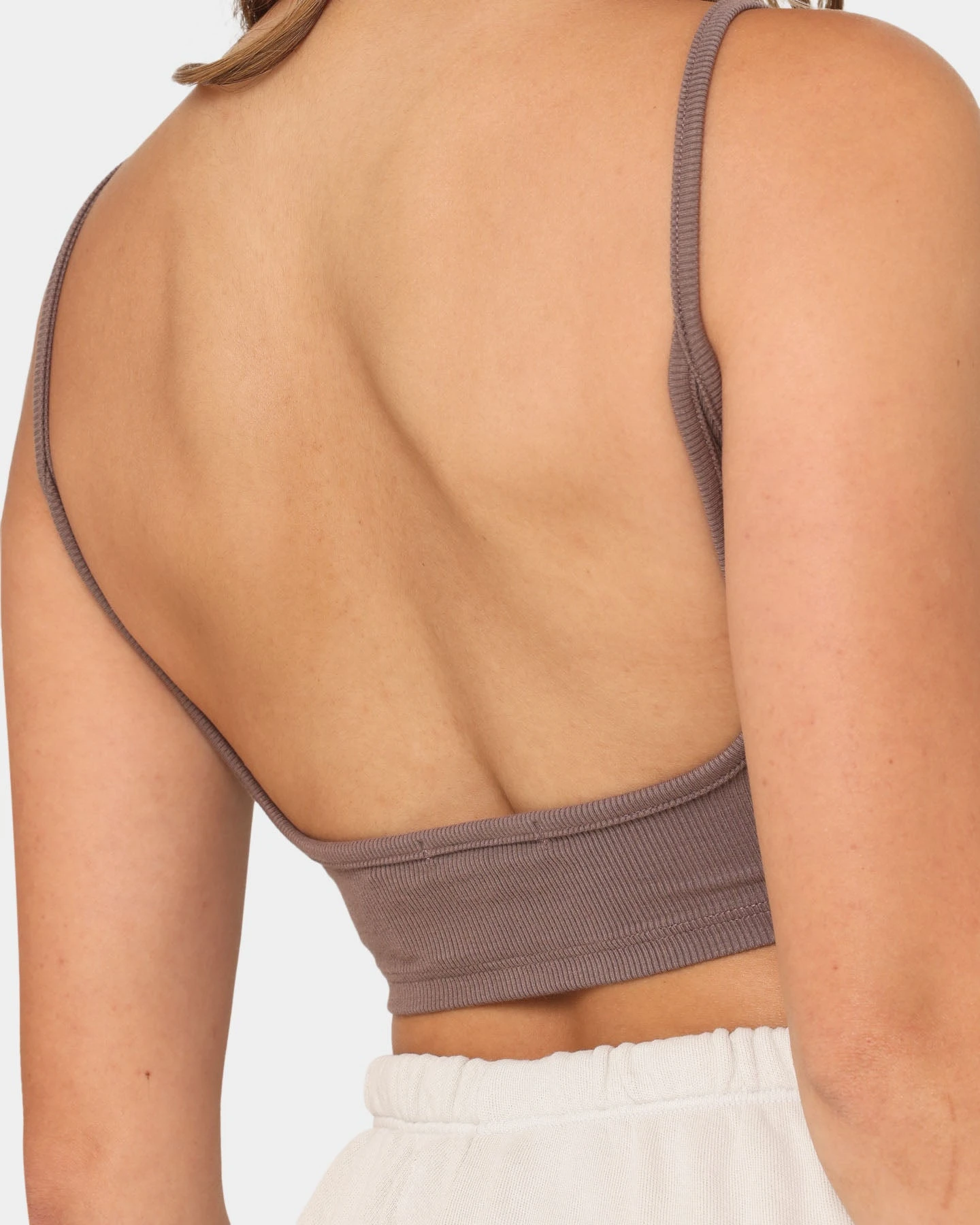 Joah Brown Women's Low Back Crop Cami Mauve Joah Brown Women's Low Back Crop Cami Mauve -Mitchell & Ness Shop 02041153 YM137 womens 010