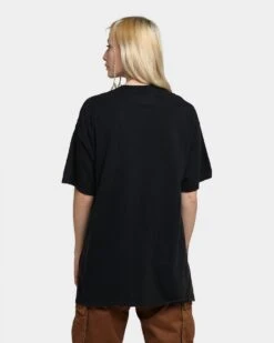 Rats Get Fat Rise Above Vintage T-Shirt Black Wash -Mitchell & Ness Shop 02041246 YB295 womens 0040