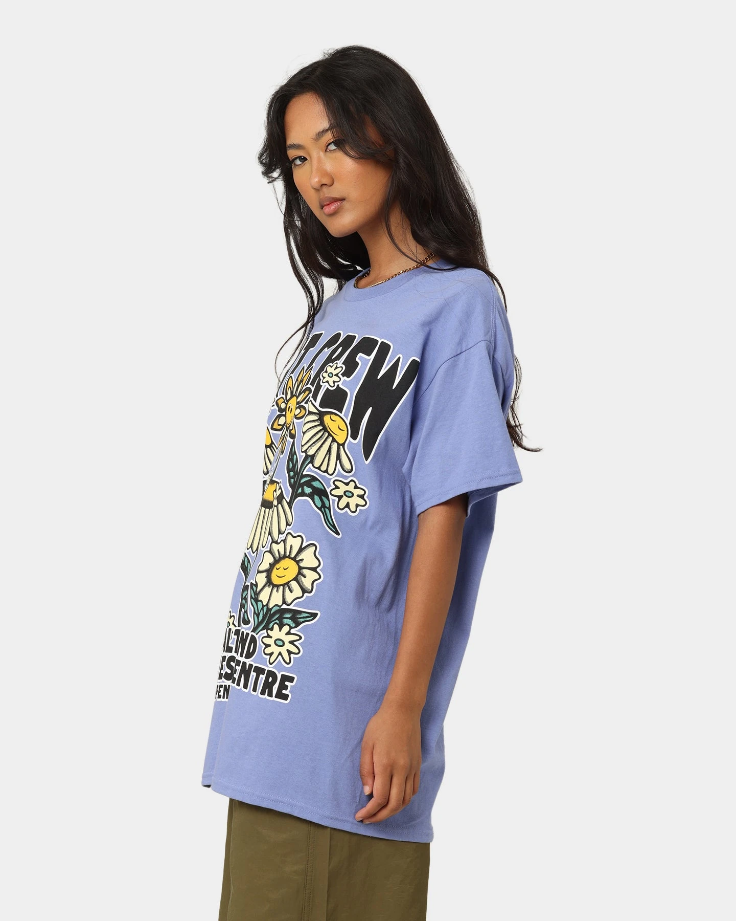 Goat Crew Heath And Wellness Vintage T-Shirt Lilac Goat Crew Heath And Wellness Vintage T-Shirt Lilac -Mitchell & Ness Shop 02041283 YL300 womens 0060