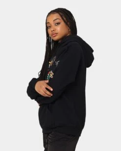 Rats Get Fat Tattoo Print Hoodie Black 7 Rats Get Fat Tattoo Print Hoodie Black -Mitchell & Ness Shop 02041348 YB001 womens 0060