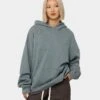 MNML Every Day Hoodie Dark Teal -Mitchell & Ness Shop 02041609 YD045 womens 0010