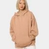 MNML Every Day Hoodie Maple -Mitchell & Ness Shop 02041610 YM482 womens 010