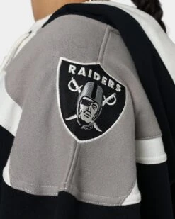 '47 BRAND 47 Brand Las Vegas Raiders Superior Lacer Hoodie Jet Black/Grey 8 '47 BRAND 47 Brand Las Vegas Raiders Superior Lacer Hoodie Jet Black/Grey -Mitchell & Ness Shop 02041674 YJ026 womens 0070