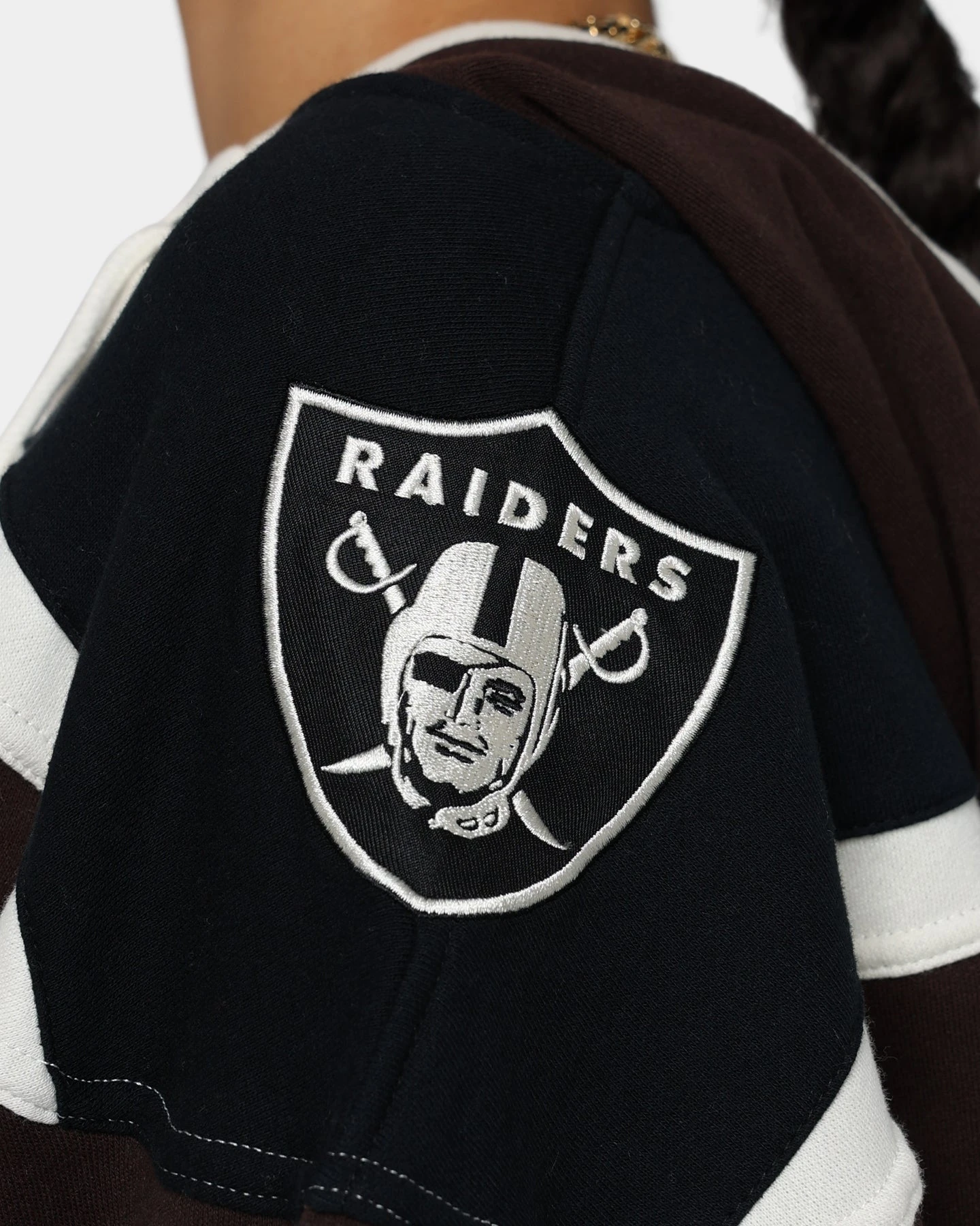 47 Brand Las Vegas Raiders Superior Lacer Hoodie Brown '47 BRAND 47 Brand Las Vegas Raiders Superior Lacer Hoodie Brown -Mitchell & Ness Shop 02041676 YX300 womens 0070