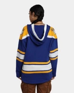 '47 BRAND 47 Brand Los Angeles Rams Superior Lacer Hoodie Royal -Mitchell & Ness Shop 02041710 YR400 womens 0040