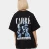 Carré X Marilyn Monroe Collage Vintage T-Shirt Washed Black -Mitchell & Ness Shop 02041966 YW607 womens 0010