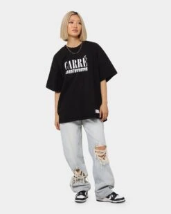 Carré X Marilyn Monroe Collage Vintage T-Shirt Washed Black -Mitchell & Ness Shop 02041966 YW607 womens 0080