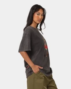 Ksubi X Juice Wrld 999 Biggie Vintage T-Shirt Faded Black 6 Ksubi X Juice Wrld 999 Biggie Vintage T-Shirt Faded Black -Mitchell & Ness Shop 02042048 YB554 womens 0050