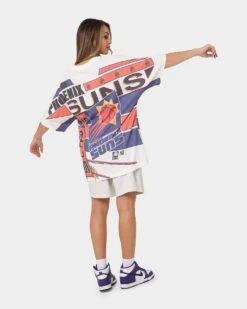 Mitchell & Ness Phoenix Suns '93 Game Over Vintage T-Shirt Vintage White 8 Mitchell & Ness Phoenix Suns '93 Game Over Vintage T-Shirt Vintage White -Mitchell & Ness Shop 02042105 YV003 womens 070