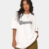 Dreamville Dreamville Logo Vintage T-Shirt Off White -Mitchell & Ness Shop 02042273 YO007 womens 0010