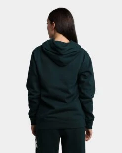 Playboy By CK Wordmark Hoodie Forest Green -Mitchell & Ness Shop 02042559 YF006 womens 0040