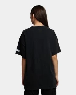 American Thrift X Jaws Jaws Vintage T-Shirt Black Wash -Mitchell & Ness Shop 02042573 YB295 womens 0040