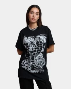 Rats Get Fat King Kobra T-Shirt Black