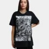 Rats Get Fat Under Pressure T-Shirt Black -Mitchell & Ness Shop 02042848 YB001 womens 0010