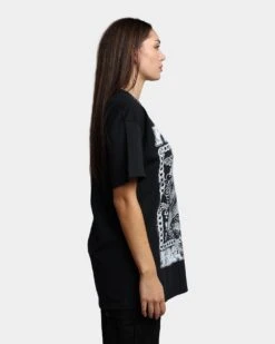 Rats Get Fat Under Pressure T-Shirt Black -Mitchell & Ness Shop 02042848 YB001 womens 0050