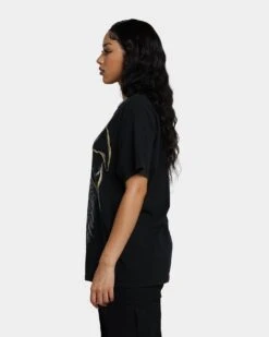 American Thrift Eagles Vintage T-Shirt Black Wash -Mitchell & Ness Shop 02043145 YB295 womens 0060