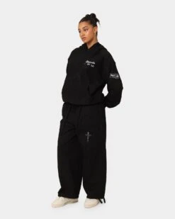 Dreamville Records Hoodie Black -Mitchell & Ness Shop 02043226 YB001 womens 0020