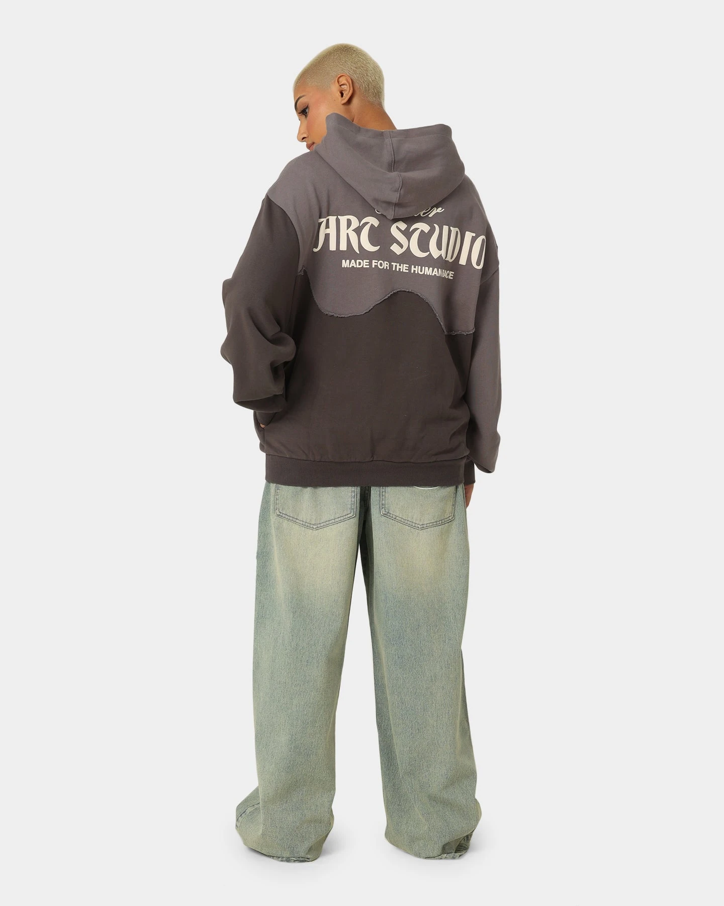 Loiter Palette Hoodie Grey Loiter Palette Hoodie Grey -Mitchell & Ness Shop 02043435 YQ001 womens 0080