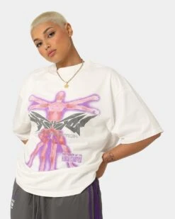 Loiter Pure Love Vintage T-Shirt White -Mitchell & Ness Shop 02043986 YW100 womens 0040