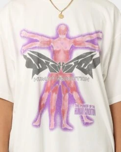 Loiter Pure Love Vintage T-Shirt White -Mitchell & Ness Shop 02043986 YW100 womens 0050