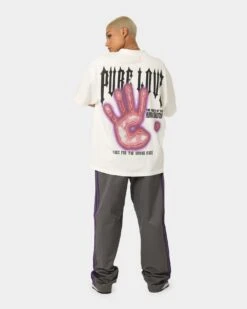 Loiter Pure Love Vintage T-Shirt White -Mitchell & Ness Shop 02043986 YW100 womens 0090