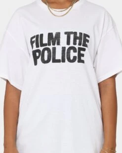 Rats Get Fat A Film T-Shirt White -Mitchell & Ness Shop 02044500 YW100 womens 0030