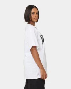 Rats Get Fat A Film T-Shirt White -Mitchell & Ness Shop 02044500 YW100 womens 0050