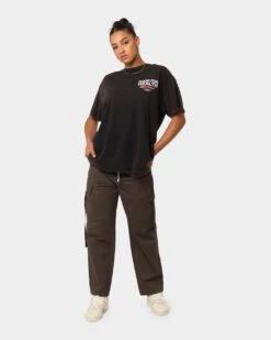 Goat Crew Good 4 Health Vintage T-Shirt Black Wash 9 Goat Crew Good 4 Health Vintage T-Shirt Black Wash -Mitchell & Ness Shop 02044760 YB295 womens 0080