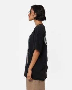 Goat Crew X Avatar: The Last Airbender Aang Vintage T-Shirt Black Wash -Mitchell & Ness Shop 02045250 YB295 womens 0070