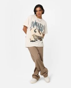 Goat Crew X Avatar: The Last Airbender Appa Vintage T-Shirt Off White -Mitchell & Ness Shop 02045251 YO007 womens 0040