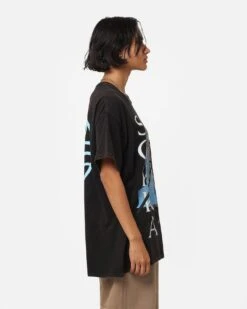 Goat Crew X Avatar: The Last Airbender Sokka Vintage T-Shirt Black Wash -Mitchell & Ness Shop 02045254 YB295 womens 0060