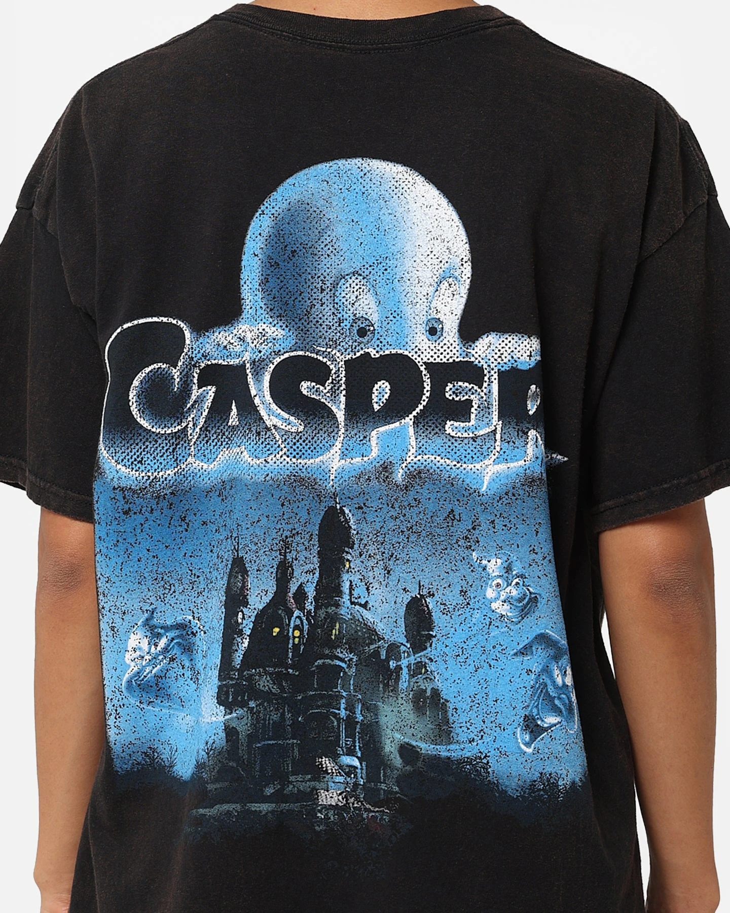American Thrift X Casper Casper Vintage T-Shirt Black Wash American Thrift X Casper Casper Vintage T-Shirt Black Wash -Mitchell & Ness Shop 02045348 YB295 womens 0050