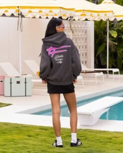 Loiter Alter Hoodie Charcoal -Mitchell & Ness Shop 02045605 YC300 womens 0030