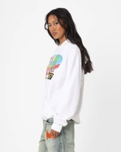 Wu Tang Brand Limited Forever 1997 Hoodie White -Mitchell & Ness Shop 02045709 YW100 womens 0060