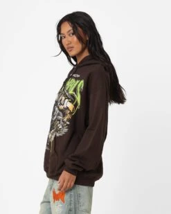 Goat Crew X Transformers Maximals Vintage Hoodie Brown Wash 8 Goat Crew X Transformers Maximals Vintage Hoodie Brown Wash -Mitchell & Ness Shop 02045880 YX300 womens 0070