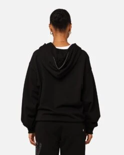 Playboy By Culture Kings Shyne Full Zip Hoodie Black -Mitchell & Ness Shop 02046299 YB001 womens 00120