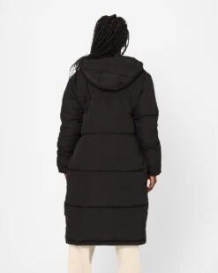 Champion Women's Rochester Puffer Jacket Black -Mitchell & Ness Shop 02046570 YB001 womens 0040