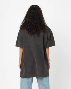 American Thrift X Warner Bros. Coyoteman Heavyweight Vintage T-Shirt Black Wash -Mitchell & Ness Shop 02046632 YB295 womens 0040