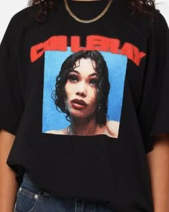 Coi Leray Photographic T-Shirt Black -Mitchell & Ness Shop 02047009 YB001 womens 0030
