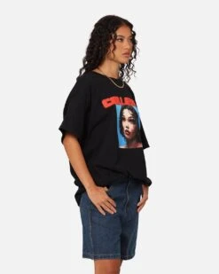 Coi Leray Photographic T-Shirt Black -Mitchell & Ness Shop 02047009 YB001 womens 0050