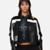 We Are The Wild Collective X McLaren Women's Crop Racing Jacket Black 2 We Are The Wild Collective X McLaren Women's Crop Racing Jacket Black -Mitchell & Ness Shop 02047573 YB001 womens 0030