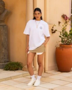 Playboy By Culture Kings A Class T-Shirt White -Mitchell & Ness Shop 02047901 YW100 womens 0080