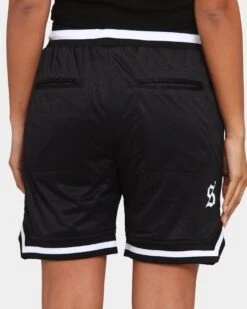 Saint Morta Southside Basketball Shorts Black/White 6 Saint Morta Southside Basketball Shorts Black/White -Mitchell & Ness Shop 03005162 YB012 womens 0060