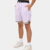 EN ES Rival Basketball Shorts Lilac -Mitchell & Ness Shop 03005255 YL300 womens 0010