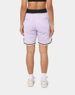 EN ES Rival Basketball Shorts Lilac -Mitchell & Ness Shop 03005255 YL300 womens 0040