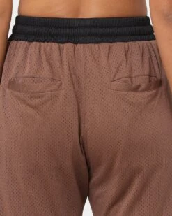 EN ES Rival Basketball Shorts Brown -Mitchell & Ness Shop 03005255 YX300 womens 0070